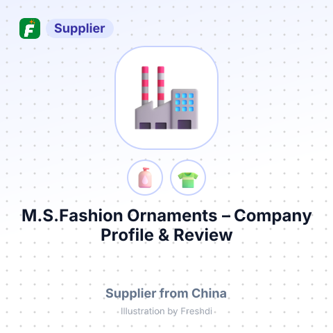 M.S.Fashion Ornaments – summary card, no photo uploaded yet