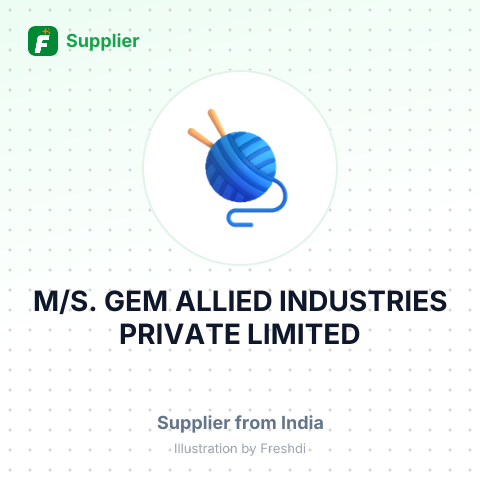 M/S. GEM ALLIED INDUSTRIES PRIVATE LIMITED – summary card, no photo uploaded yet