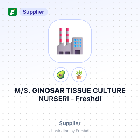 M/S. GINOSAR TISSUE CULTURE NURSERI – summary card, no photo uploaded yet