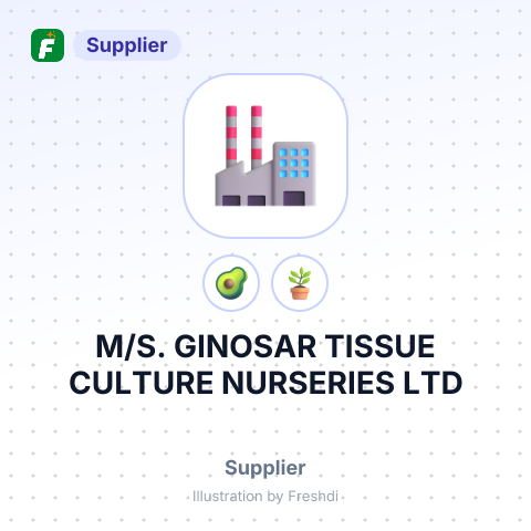 M/S. GINOSAR TISSUE CULTURE NURSERIES LTD – summary card, no photo uploaded yet