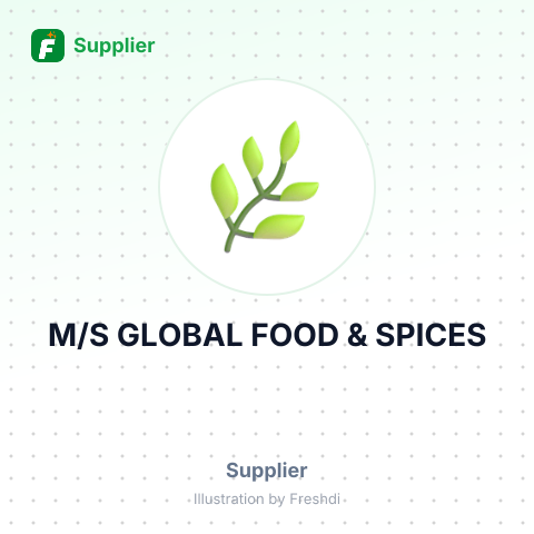 M/S GLOBAL FOOD & SPICES – summary card, no photo uploaded yet