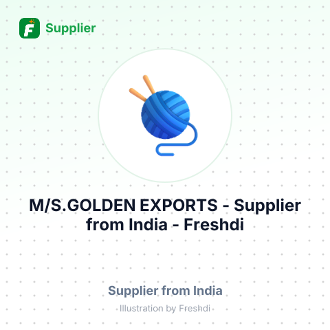 M/S.GOLDEN EXPORTS – summary card, no photo uploaded yet