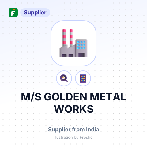M/S GOLDEN METAL WORKS – summary card, no photo uploaded yet
