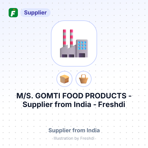 M/S. GOMTI FOOD PRODUCTS – summary card, no photo uploaded yet