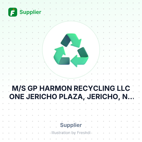 M/S GP HARMON RECYCLING LLC ONE JERICHO PLAZA, JERICHO, NY – summary card, no photo uploaded yet