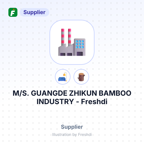 M/S. GUANGDE ZHIKUN BAMBOO INDUSTRY – summary card, no photo uploaded yet