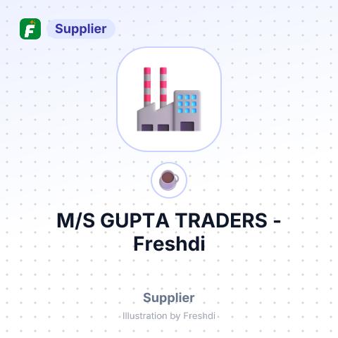 M/S GUPTA TRADERS – summary card, no photo uploaded yet