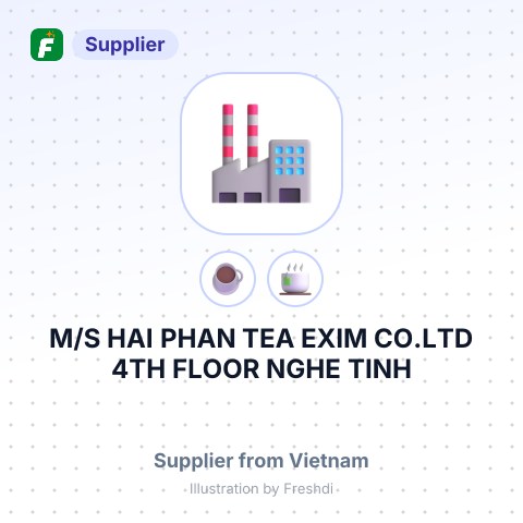M/S HAI PHAN TEA EXIM CO.LTD 4TH FLOOR NGHE TINH – summary card, no photo uploaded yet