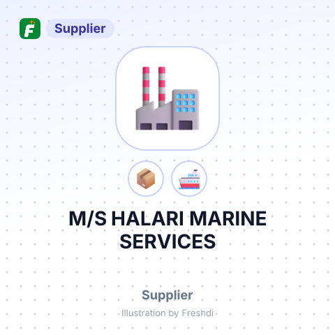 M/S HALARI MARINE SERVICES – summary card, no photo uploaded yet