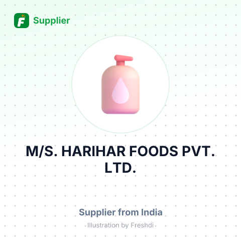 M/S. HARIHAR FOODS PVT. LTD. – summary card, no photo uploaded yet