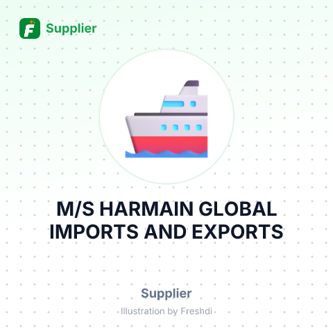 M/S HARMAIN GLOBAL IMPORTS AND EXPORTS – summary card, no photo uploaded yet