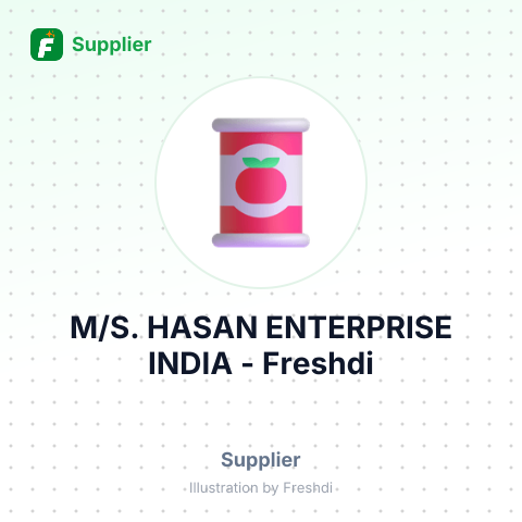 M/S. HASAN ENTERPRISE INDIA – summary card, no photo uploaded yet