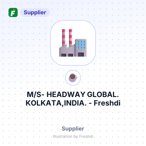 M/S- HEADWAY GLOBAL. KOLKATA,INDIA. – summary card, no photo uploaded yet
