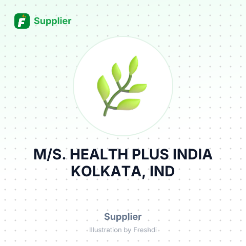 M/S. HEALTH PLUS INDIA KOLKATA, IND – summary card, no photo uploaded yet
