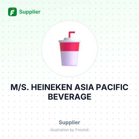 M/S. HEINEKEN ASIA PACIFIC BEVERAGE – summary card, no photo uploaded yet