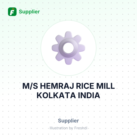 M/S HEMRAJ RICE MILL KOLKATA INDIA – summary card, no photo uploaded yet