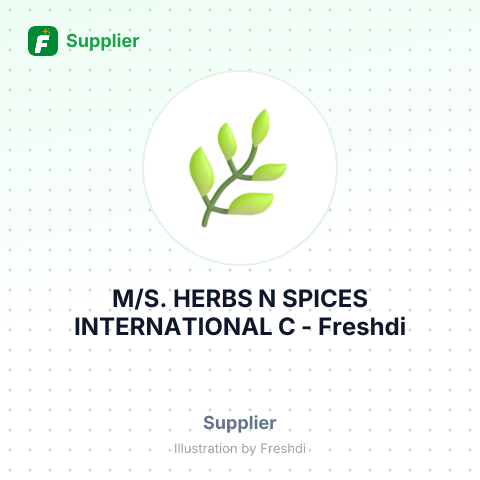 M/S. HERBS N SPICES INTERNATIONAL C – summary card, no photo uploaded yet