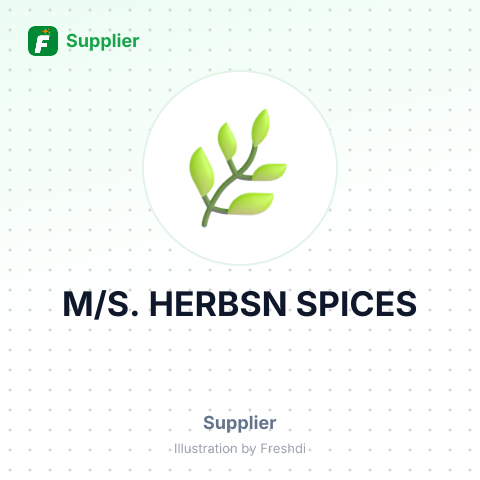 M/S. HERBSN SPICES – summary card, no photo uploaded yet