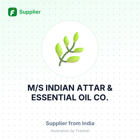 M/S INDIAN ATTAR & ESSENTIAL OIL CO. – summary card, no photo uploaded yet