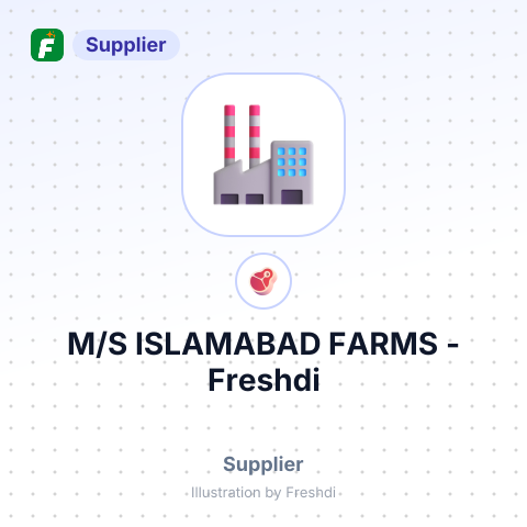 M/S ISLAMABAD FARMS – summary card, no photo uploaded yet