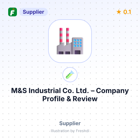 M&S Industrial Co., Ltd. – summary card, no photo uploaded yet