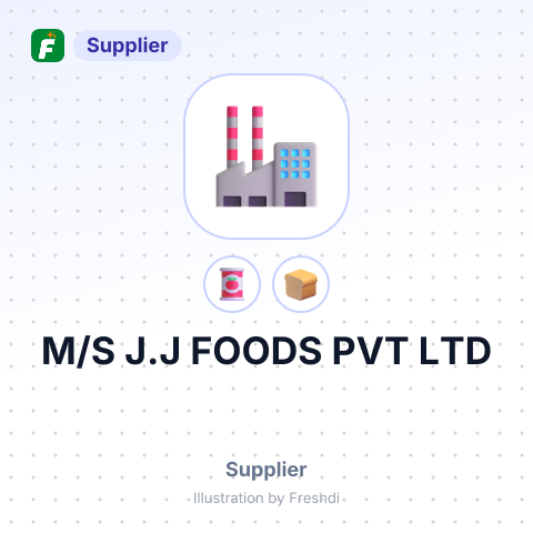 M/S J.J FOODS PVT LTD – summary card, no photo uploaded yet