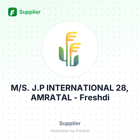M/S. J.P INTERNATIONAL 28, AMRATAL – summary card, no photo uploaded yet