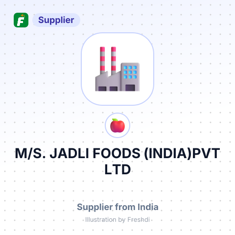 M/S. JADLI FOODS (INDIA)PVT LTD – summary card, no photo uploaded yet