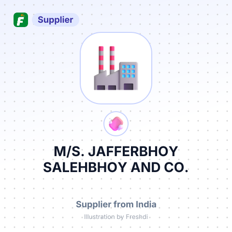 M/S. JAFFERBHOY SALEHBHOY AND CO., – summary card, no photo uploaded yet