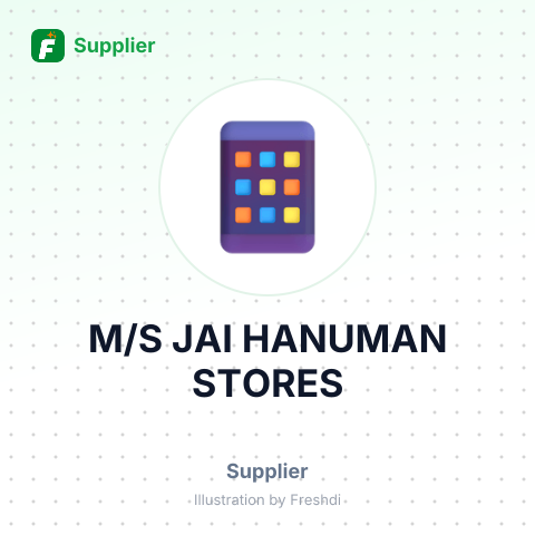 M/S JAI HANUMAN STORES – summary card, no photo uploaded yet