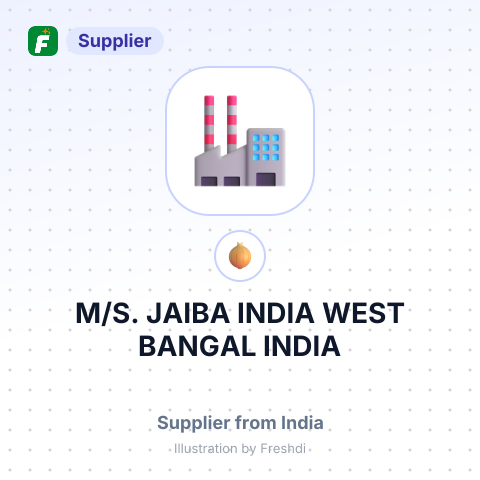 M/S. JAIBA INDIA WEST BANGAL,INDIA – summary card, no photo uploaded yet