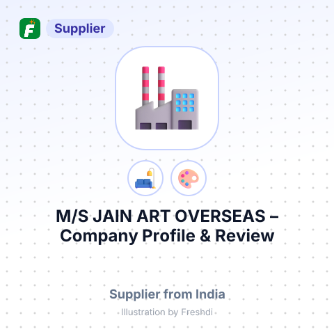 M/S JAIN ART OVERSEAS – summary card, no photo uploaded yet