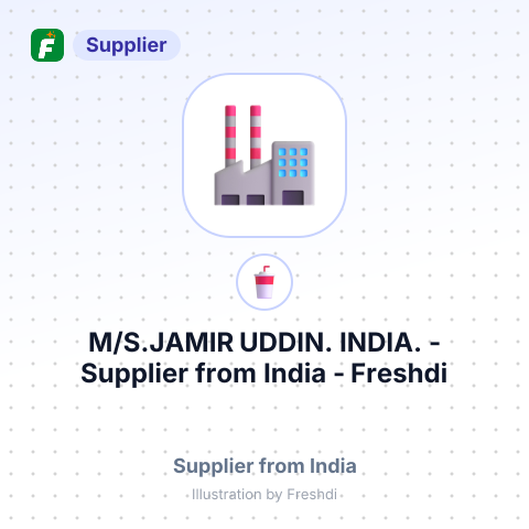 M/S.JAMIR UDDIN. INDIA. – summary card, no photo uploaded yet