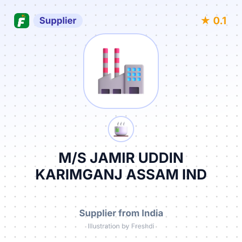 M/S JAMIR UDDIN KARIMGANJ,ASSAM,IND – summary card, no photo uploaded yet