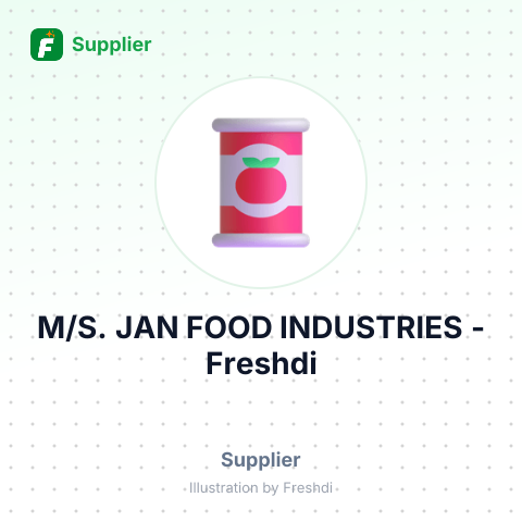 M/S. JAN FOOD INDUSTRIES – summary card, no photo uploaded yet