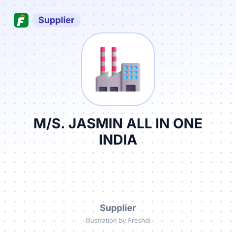 M/S. JASMIN ALL IN ONE INDIA – summary card, no photo uploaded yet