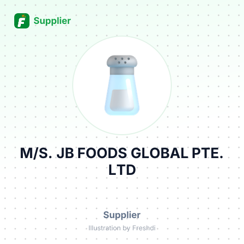 M/S. JB FOODS GLOBAL PTE. LTD – summary card, no photo uploaded yet