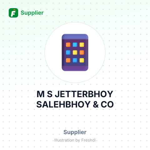 M S JETTERBHOY SALEHBHOY & CO – summary card, no photo uploaded yet