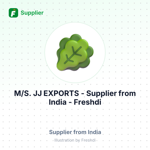 M/S. JJ EXPORTS – summary card, no photo uploaded yet