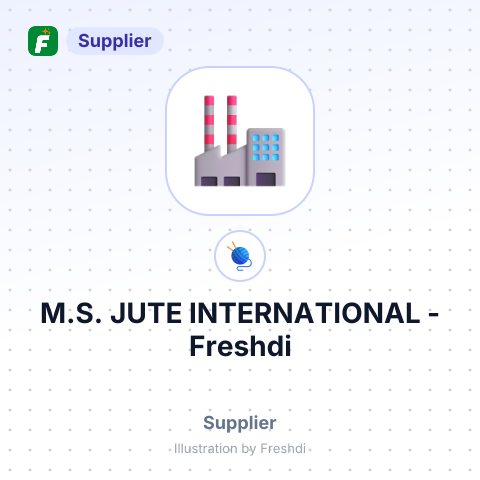 M.S. JUTE INTERNATIONAL – summary card, no photo uploaded yet