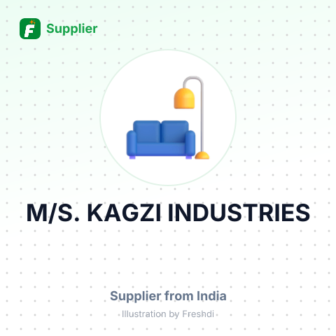 M/S. KAGZI INDUSTRIES – summary card, no photo uploaded yet