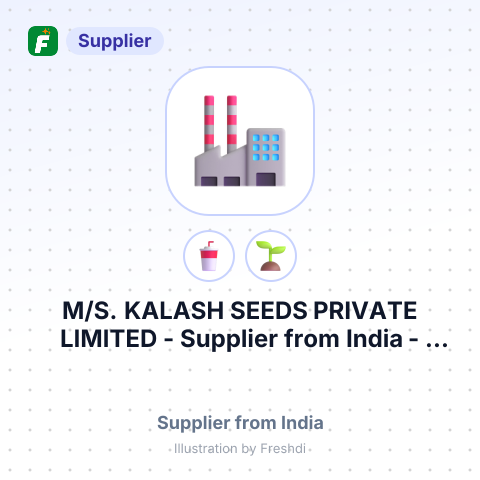 M/S. KALASH SEEDS PRIVATE LIMITED – summary card, no photo uploaded yet