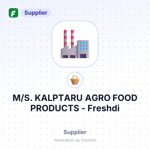 M/S. KALPTARU AGRO FOOD PRODUCTS – summary card, no photo uploaded yet