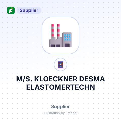 M/S. KLOECKNER DESMA ELASTOMERTECHN – summary card, no photo uploaded yet