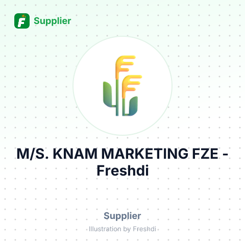 M/S. KNAM MARKETING FZE – summary card, no photo uploaded yet