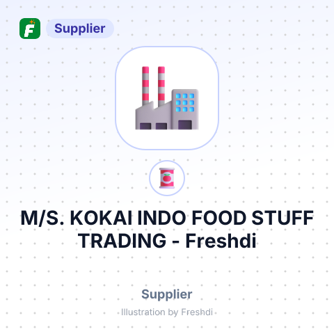M/S. KOKAI INDO FOOD STUFF TRADING – summary card, no photo uploaded yet