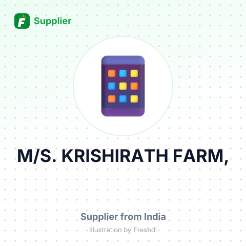 M/S. KRISHIRATH FARM, – summary card, no photo uploaded yet
