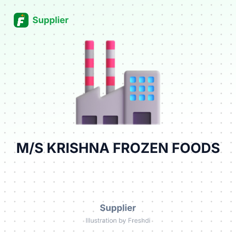 M/S KRISHNA FROZEN FOODS – summary card, no photo uploaded yet