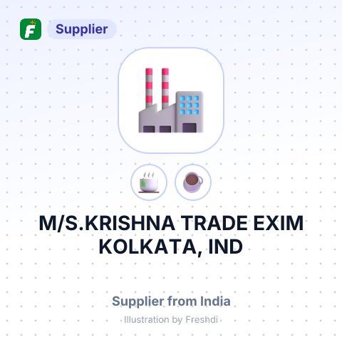 M/S.KRISHNA TRADE EXIM KOLKATA, IND – summary card, no photo uploaded yet