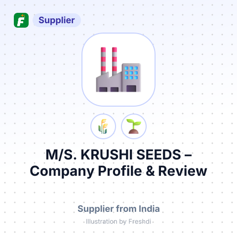 M/S. KRUSHI SEEDS – summary card, no photo uploaded yet